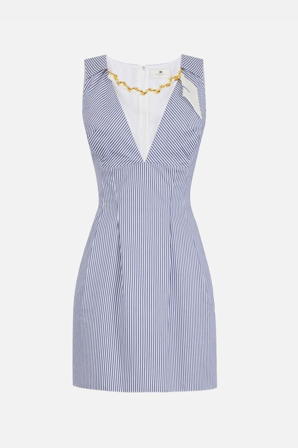 Mini abito con foulard gioiello AB957 62E2019 Elisabetta Franchi