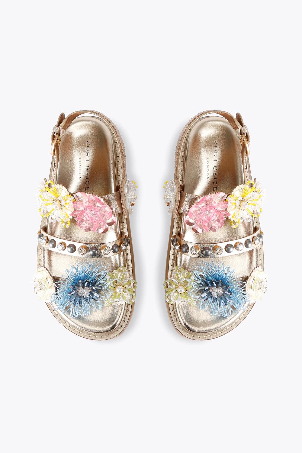 OCTAVIA SLING PLATFORM 5612461109 /GOLD Kurt Geiger London