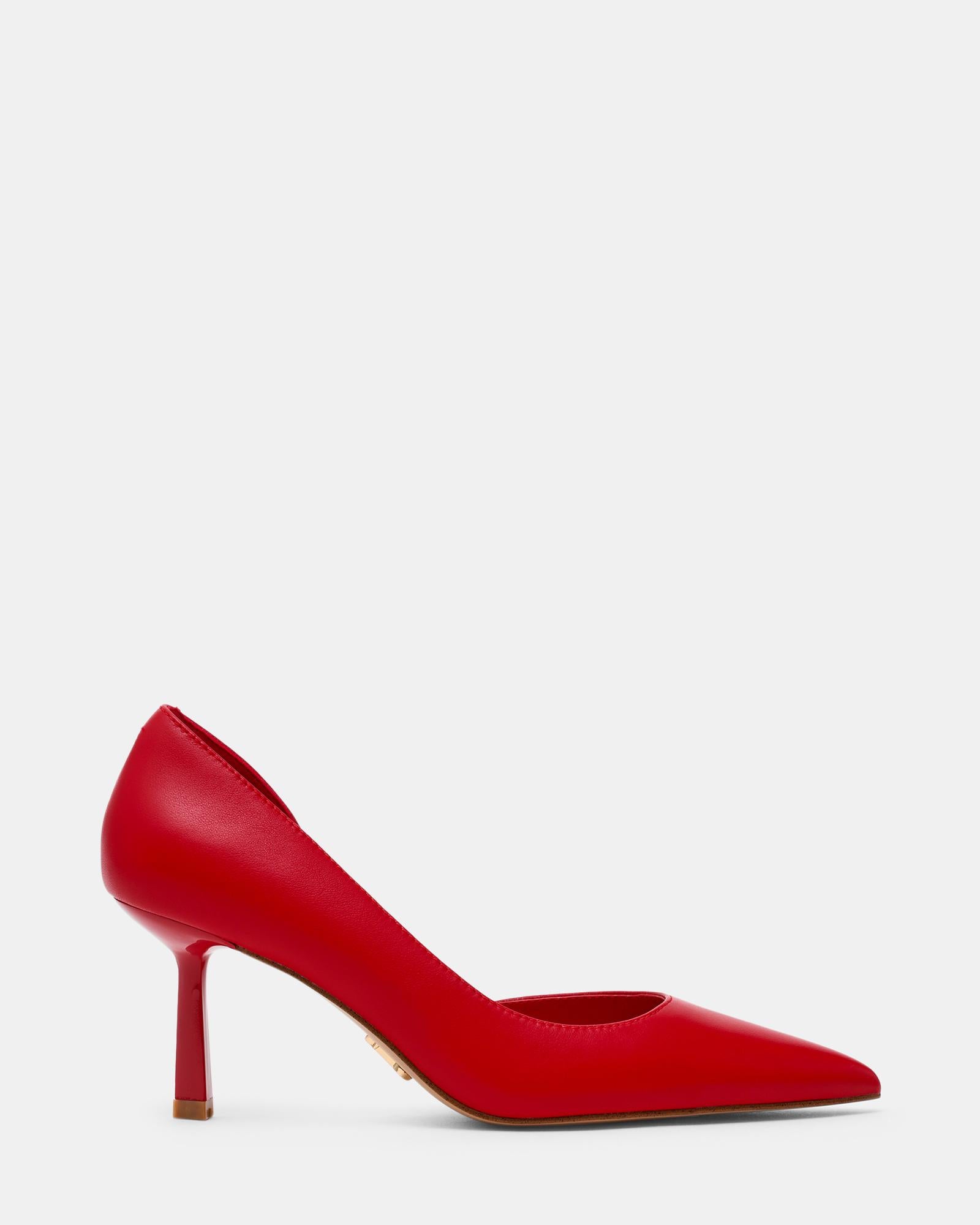 VENA - decollete in ecopelle VENA RED LEATHER Steve Madden