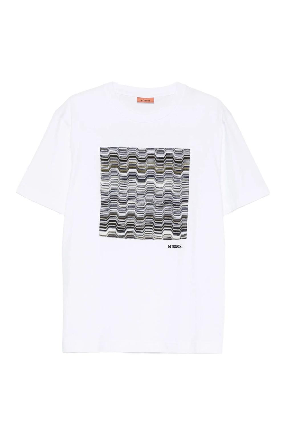 T-Shirt girocollo a maniche corte US26SL0G BJ00QKS01L3 Missoni
