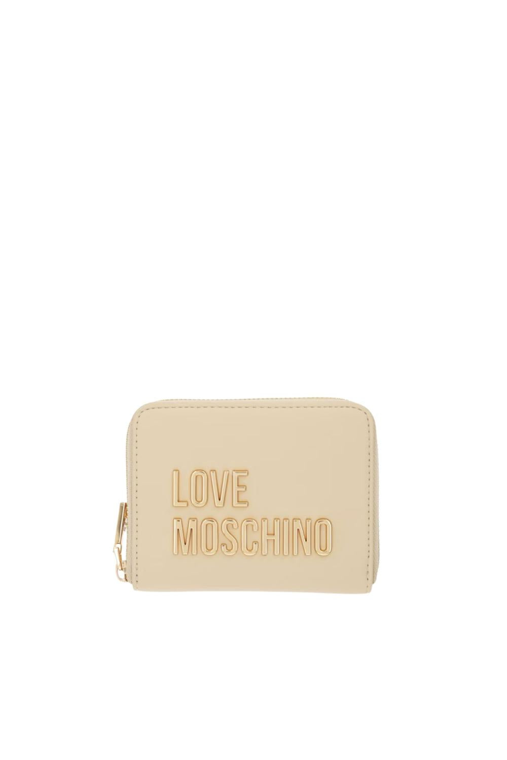 PORTAFOGLIO PICCOLO CON LOGO E ZIP JC5613PP1O KD0129 Love Moschino