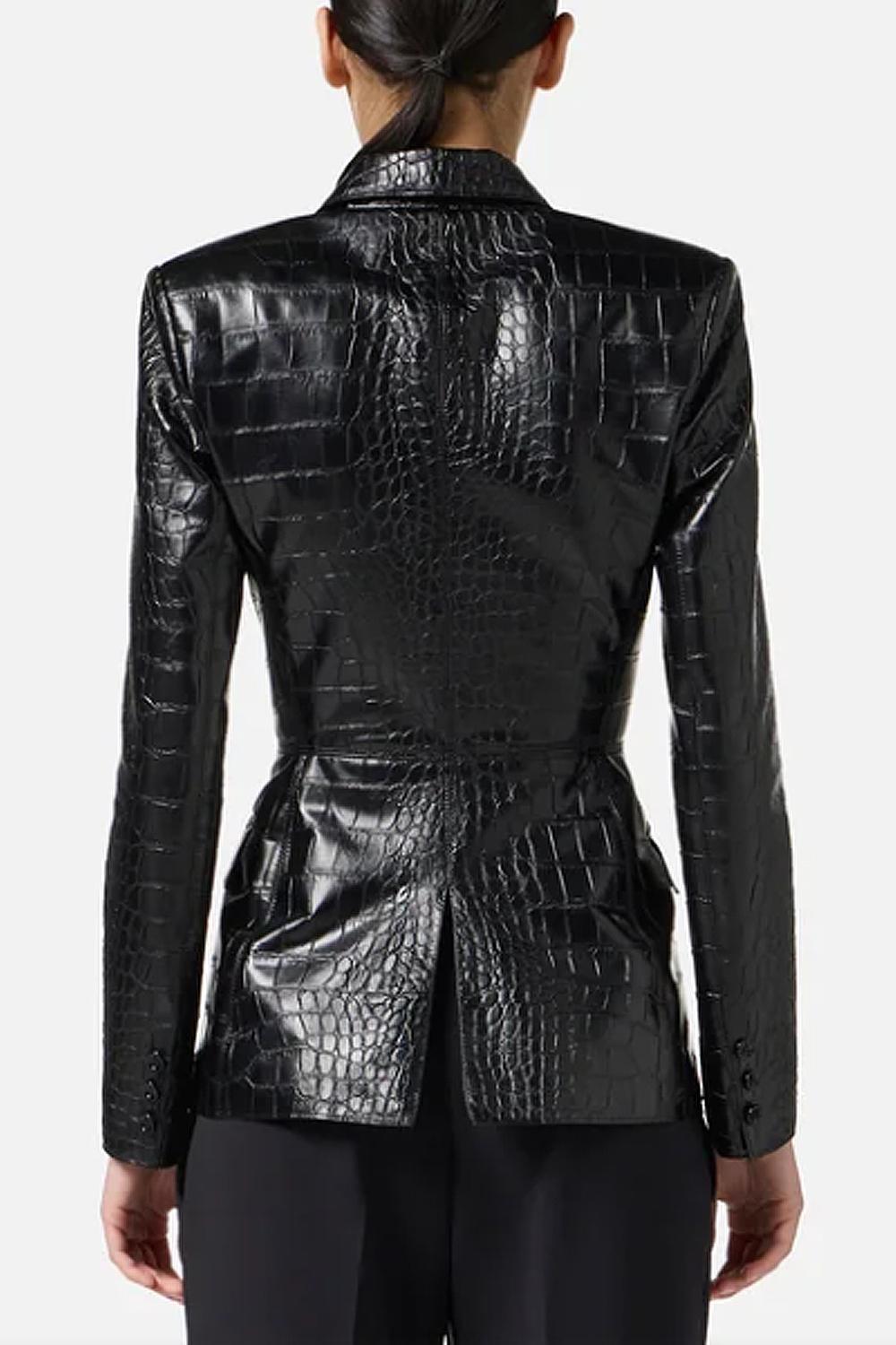 Giacca con stampa cocco GI191 58E2110 Elisabetta Franchi