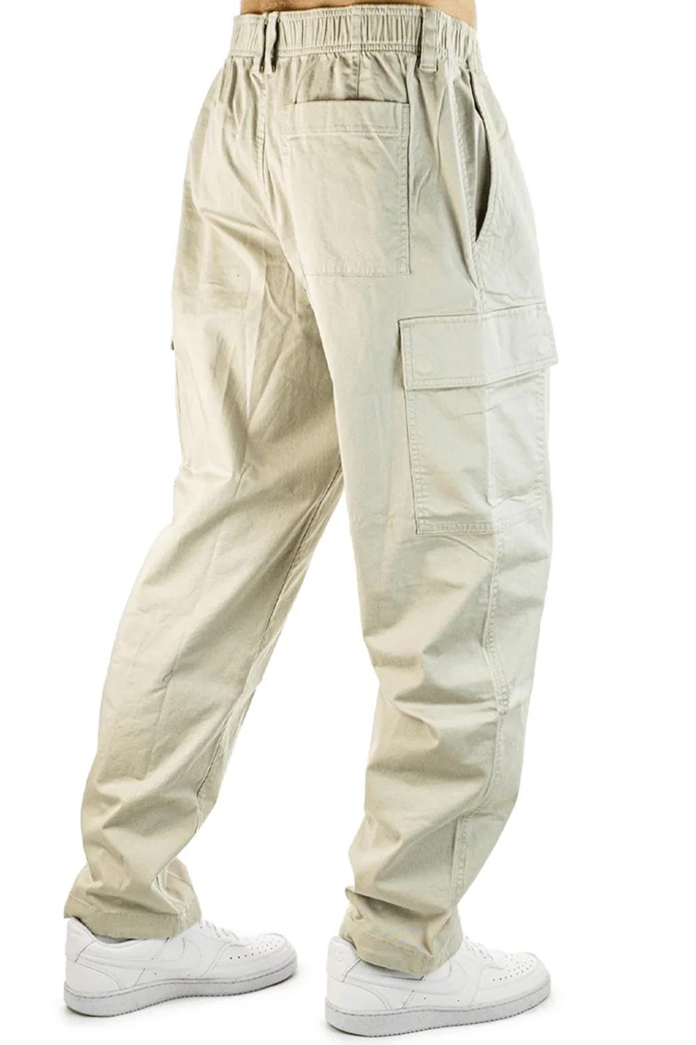 Pantaloni cargo in twill di cotone<BR/> J30J326848 PD7 Calvin Klein