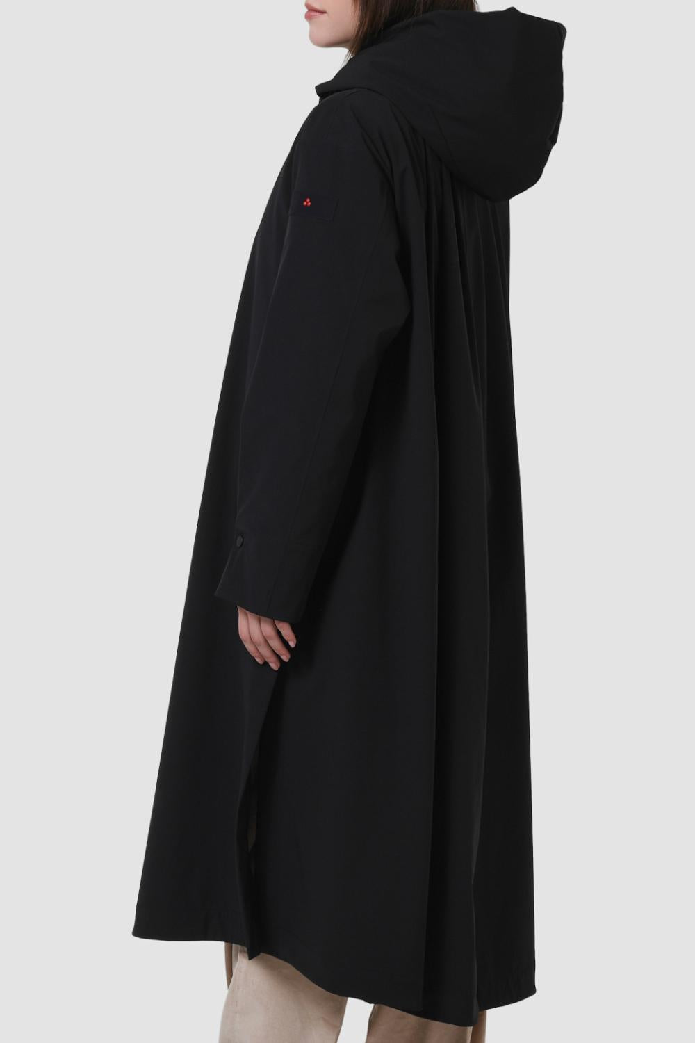 Cappotto Lungo in Poliestere Stretch con Giubbino Interno Rimovibile PED5420 01192020NER Peuterey