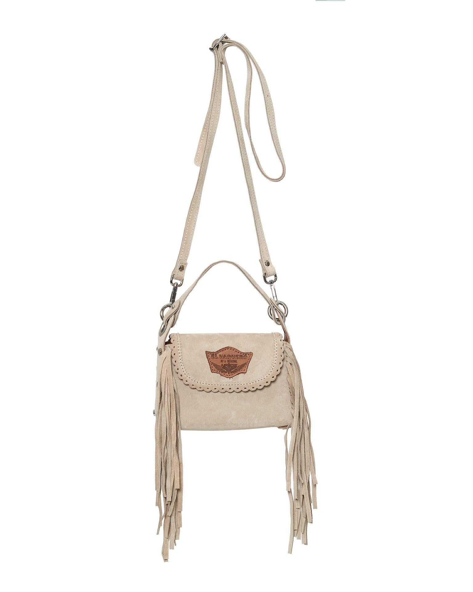 Borsa Daria El Vaquero in Pelle Scamosciata DARIA SILVERSTONE CORDA El Vaquero Italy