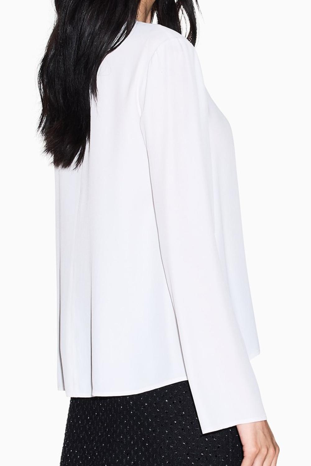 Blusa Crepe de Chine con spacchi laterali XW001796 AF16117U1003 Armani Exchange