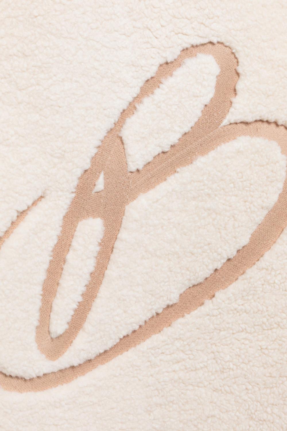 GIACCONE EFFETTO MONTONE CON LOGO RF5279 E109610110 Blugirl