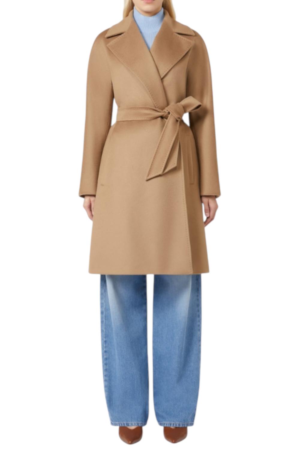 Cappotto a vestaglia in lana<BR/> DRAVENNA 006CAMMELLO Max Mara Studio