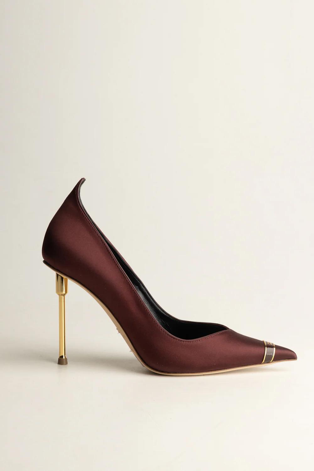 Pump con tacco scultura<BR/> SA12L 56E2EA4 Elisabetta Franchi
