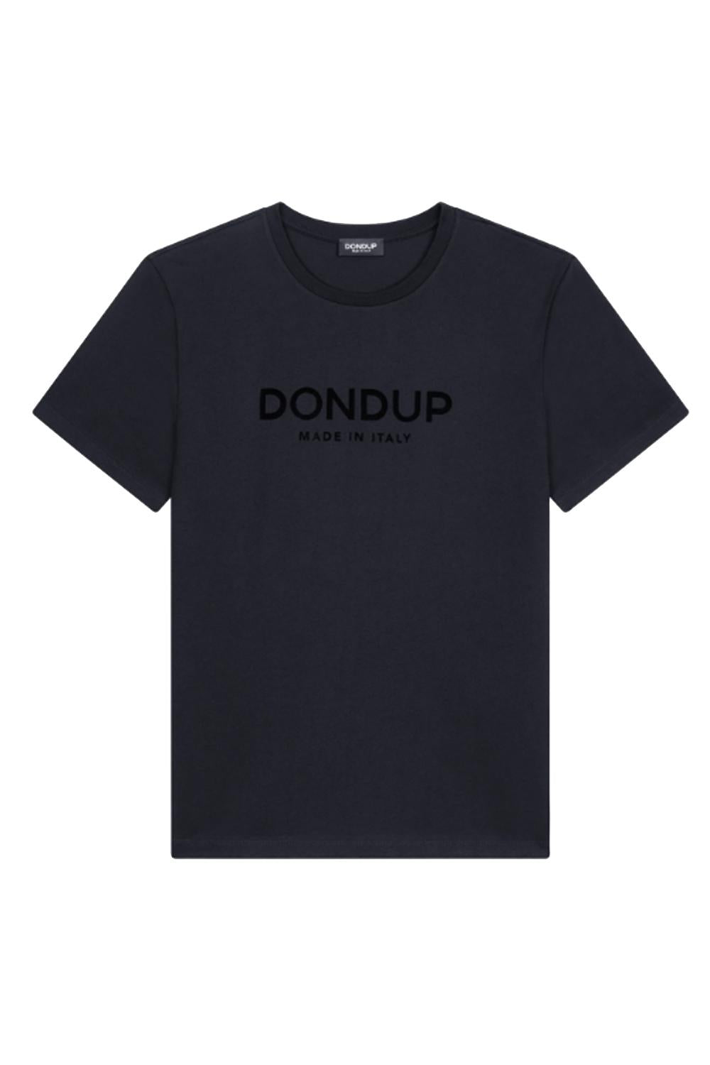 T-shirt girocollo regular in jersey US198 JF0309U-LO7999 Dondup