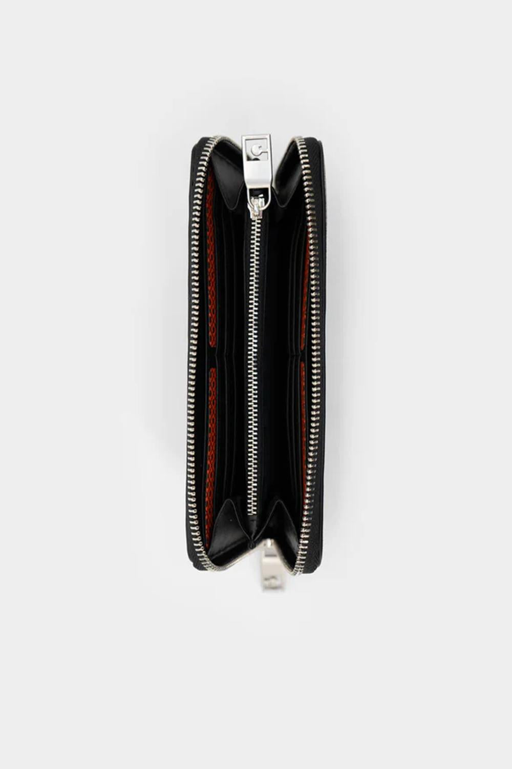 portafoglio con ZIP GHW0103 MOKA Gherardini