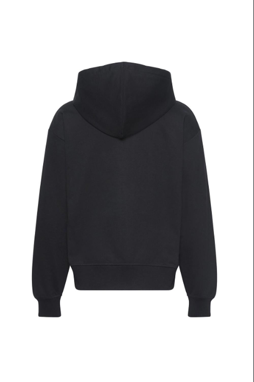 Felpa Full Zip in Cotone French Terry con Logo Monogram LV047B270G UB1 Calvin Klein