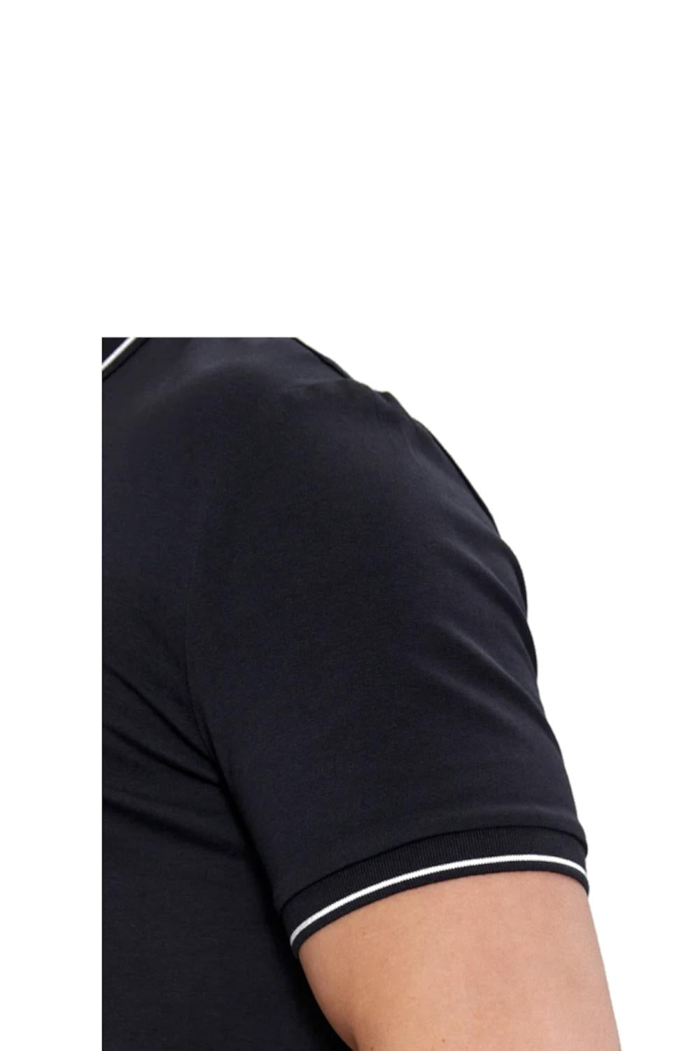 Polo a Zip con Scritta su Patta 8NZF71 ZJH2Z1510 Armani Exchange