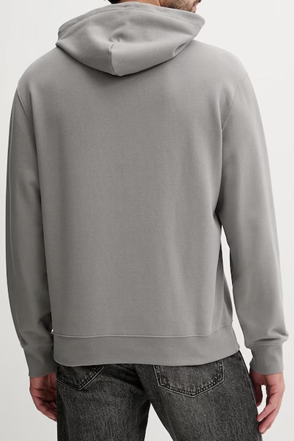 Felpa con Cappuccio in Cotone con Logo LV04RC293G PFP Calvin Klein