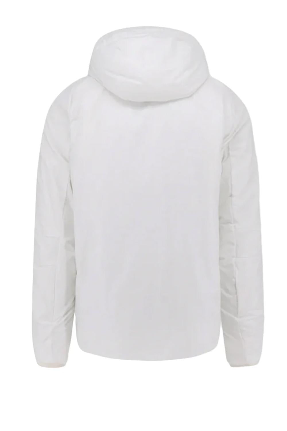 Piumino Airy in Nylon con Cappuccio 4639-512 A177OFF WHITE Outhere