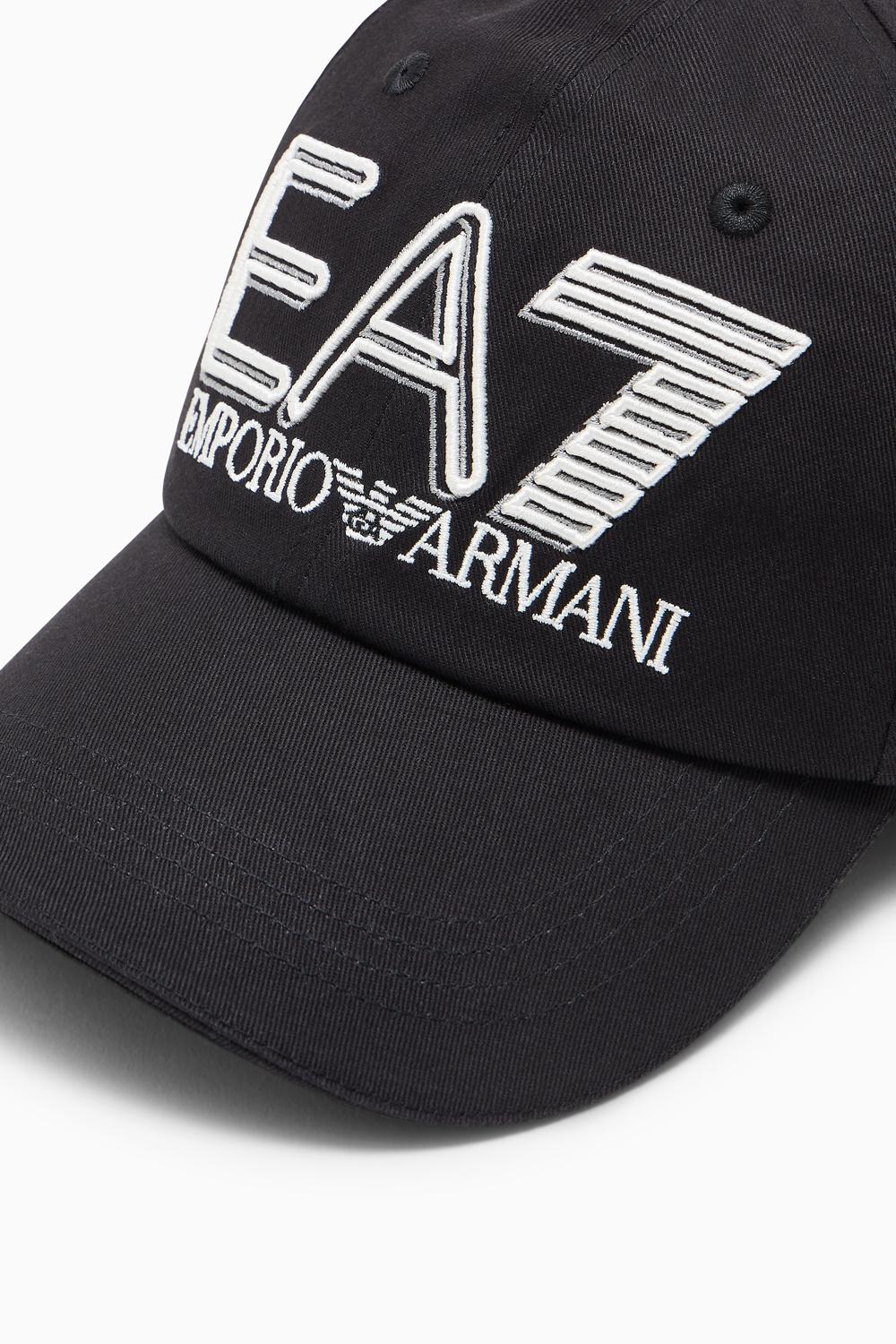 Cappello da Baseball Visibility in cotone 7X000597 AF15502UC001 EA7 Emporio Armani