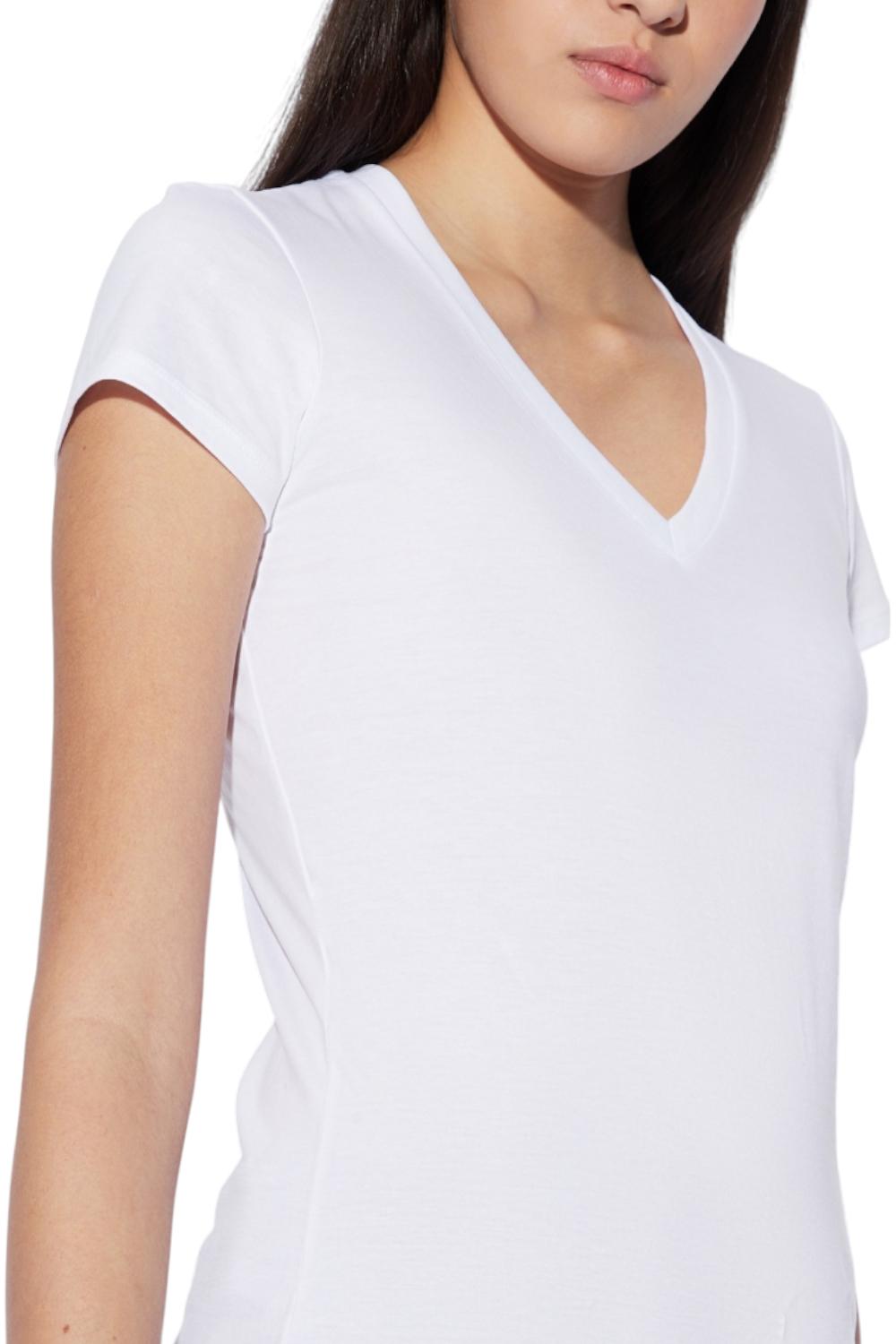 T-shirt slim fit in jersey di cotone pima Armani Exchange 8NYTDH YJ16Z1000 Armani Exchange