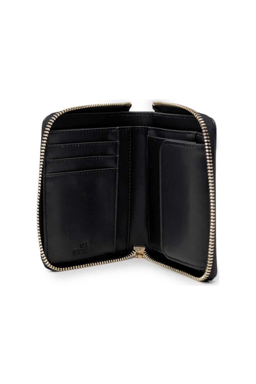 Portafoglio Piccolo trapuntato con Zip Around JC5710PP1M LA0000 Love Moschino