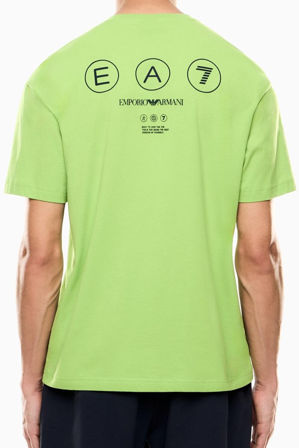 T-shirt Logo Series in jersey di cotone con stampa 7M000976 AF17789U7116 EA7 Emporio Armani