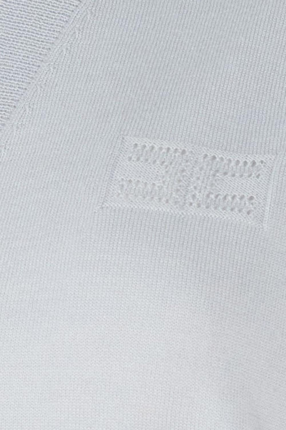 Maglione in lana e seta con scollo a V MK34S 57E2EA7 Elisabetta Franchi