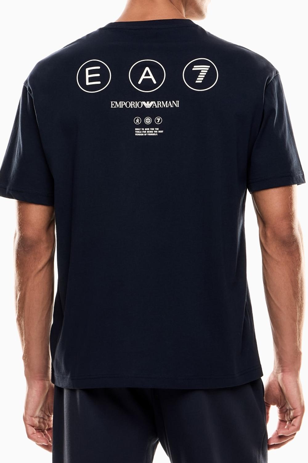 T-shirt Logo Series in jersey di cotone con stampa 7M000976 AF17789UB102 EA7 Emporio Armani