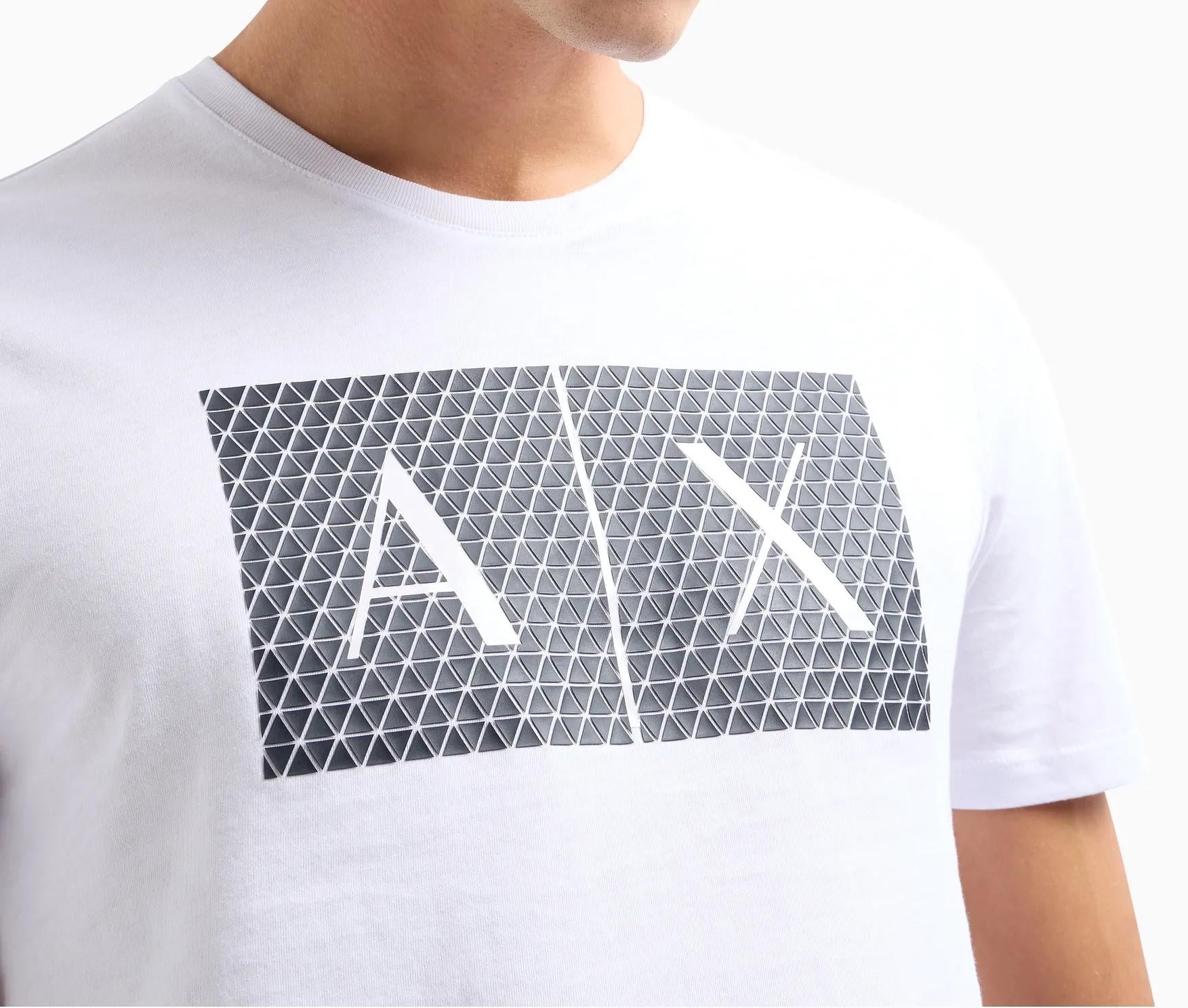 T-shirt con logo quadrato armani exchange<BR/> 8NZTCK Z8H4Z1100 Armani Exchange