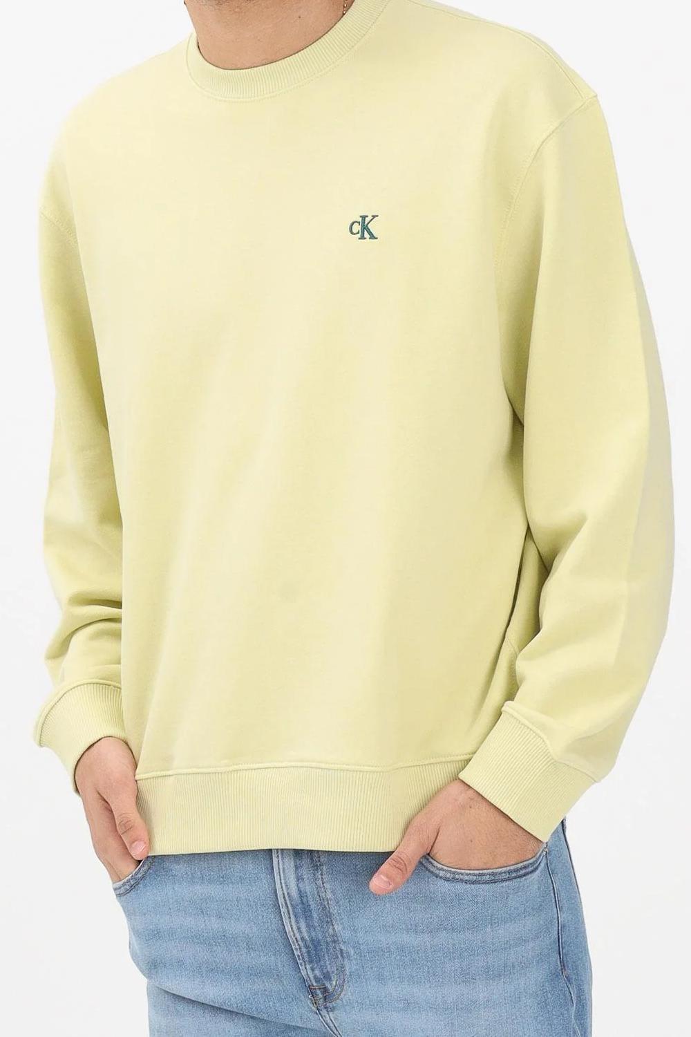 Felpa Uomo Calvin Klein Jeans Girocollo Garzata LV04RC296G /2EZ Calvin Klein