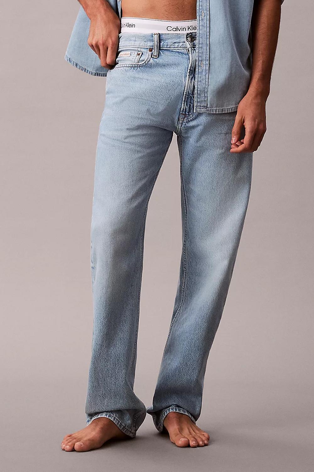 Jeans Straight Standard<BR/> LV04RC759G 0QO Calvin Klein