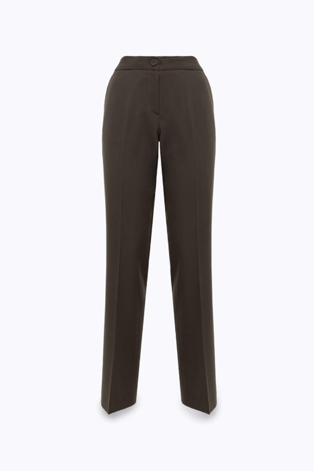 Pantaloni in flanella di viscosa stretch RF5031 T577190840 Blugirl