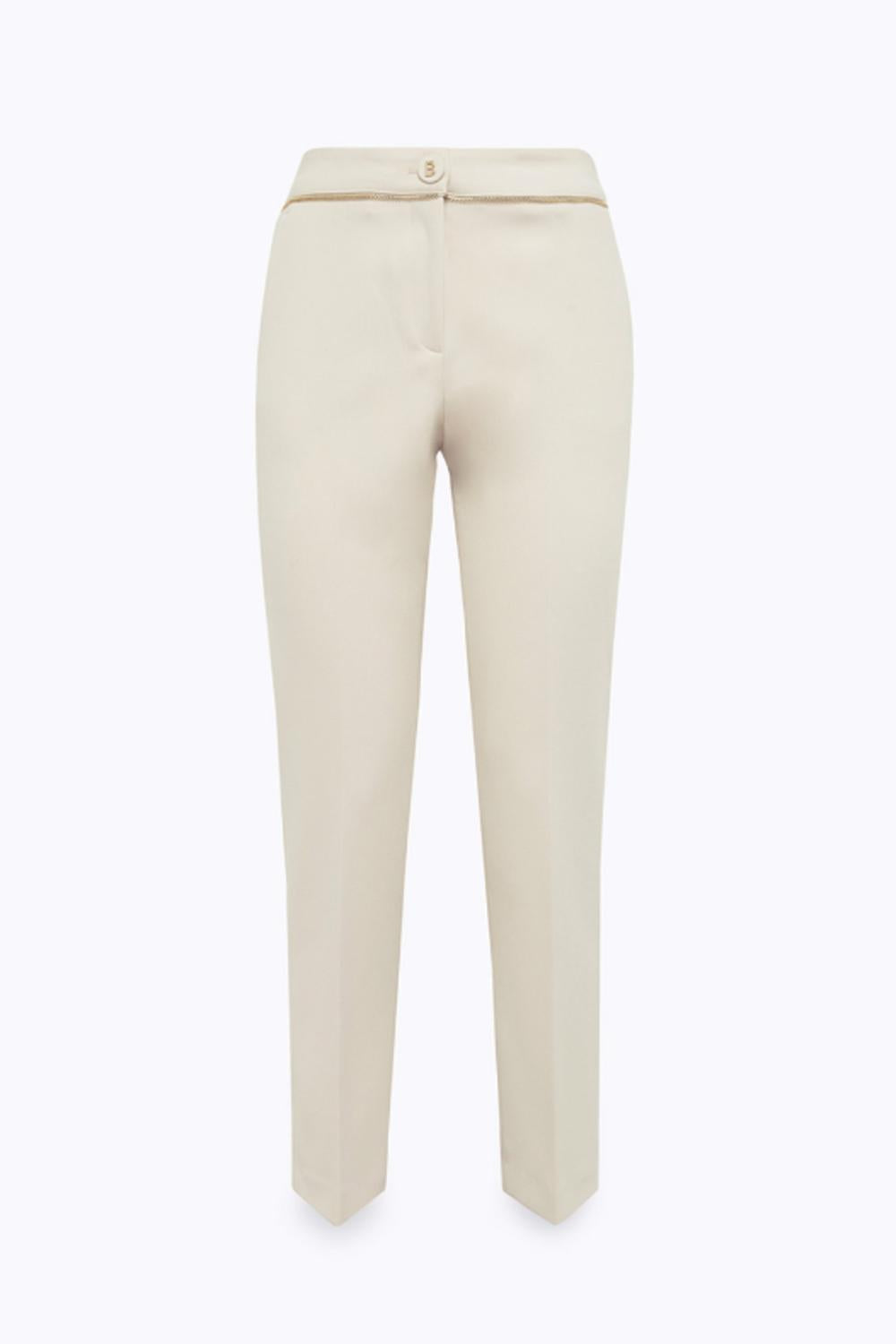 PANTALONI A SIGARETTA IN CADY RF5024 T319010110 Blugirl