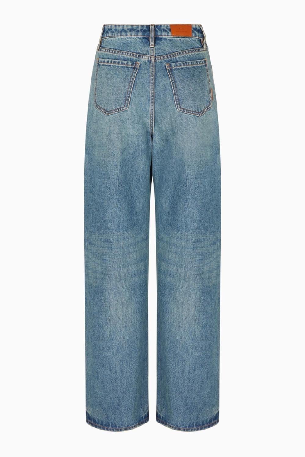 Jeans relaxed fit effetto used XW000100 AF16091MB002 Armani Exchange