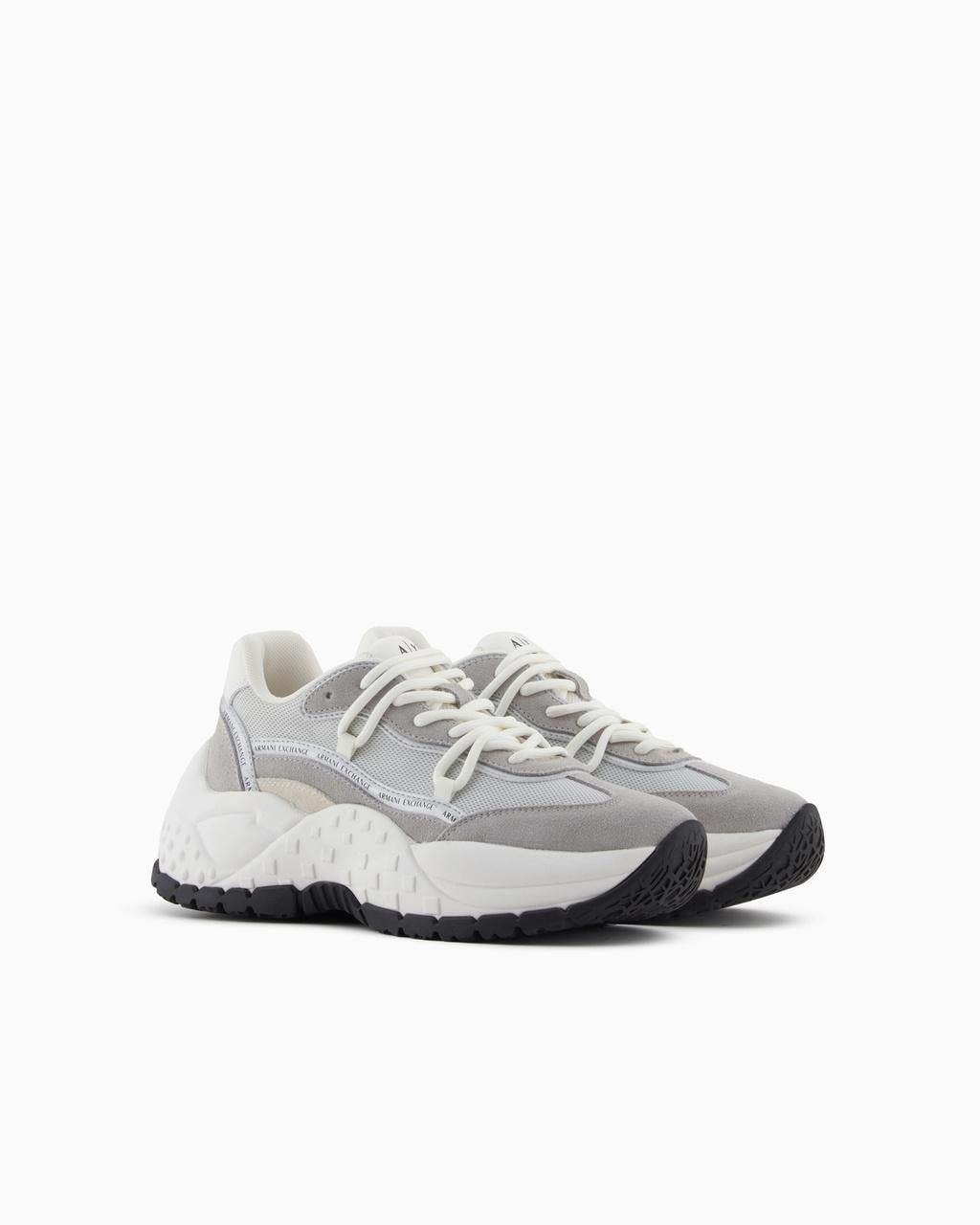 Sneakers con inserti in suede XW001627 AF17447MZ293 Armani Exchange