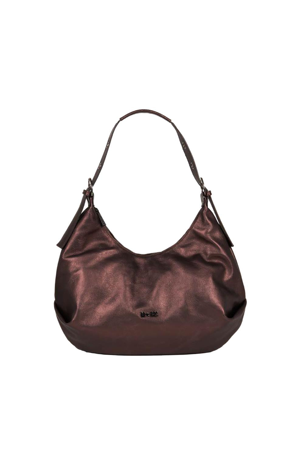 M*BRC Borsa Hobo in Pelle Linea Metmat a Mezza Luna grande G165 /T.MORO M Brc
