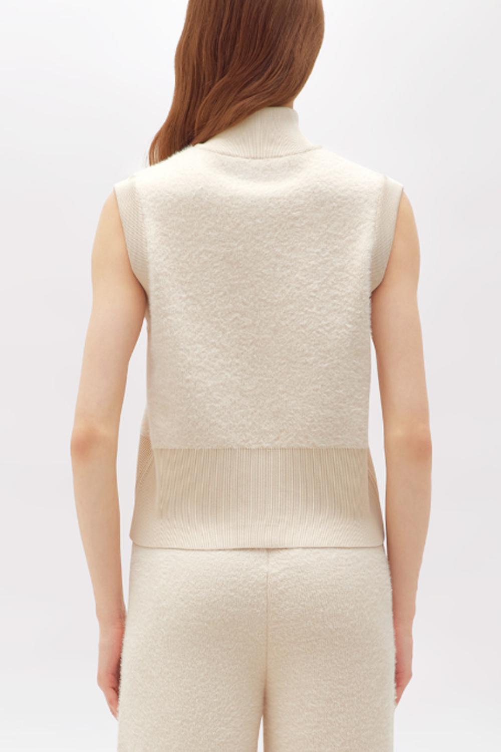 GILET IN FILATO EFFETTO PELLICCIA RF5236 MA39R10110 Blugirl