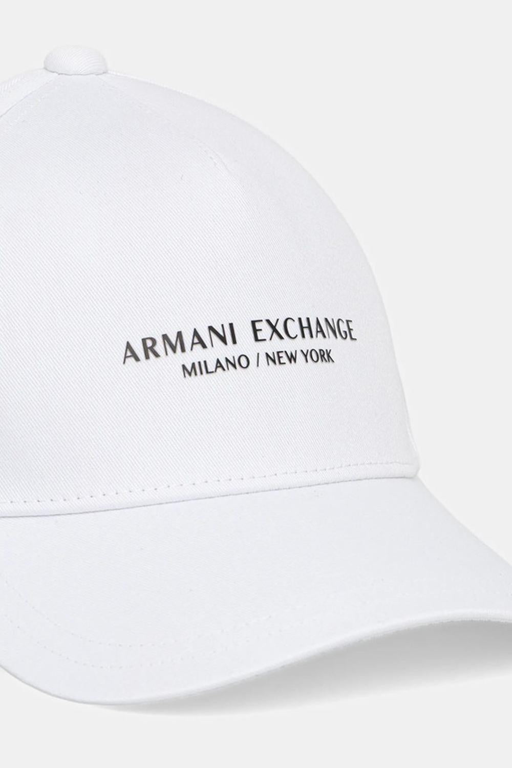 Armani Exchange berretto da baseball in cotone XM001694 AF15502U0002 Armani Exchange