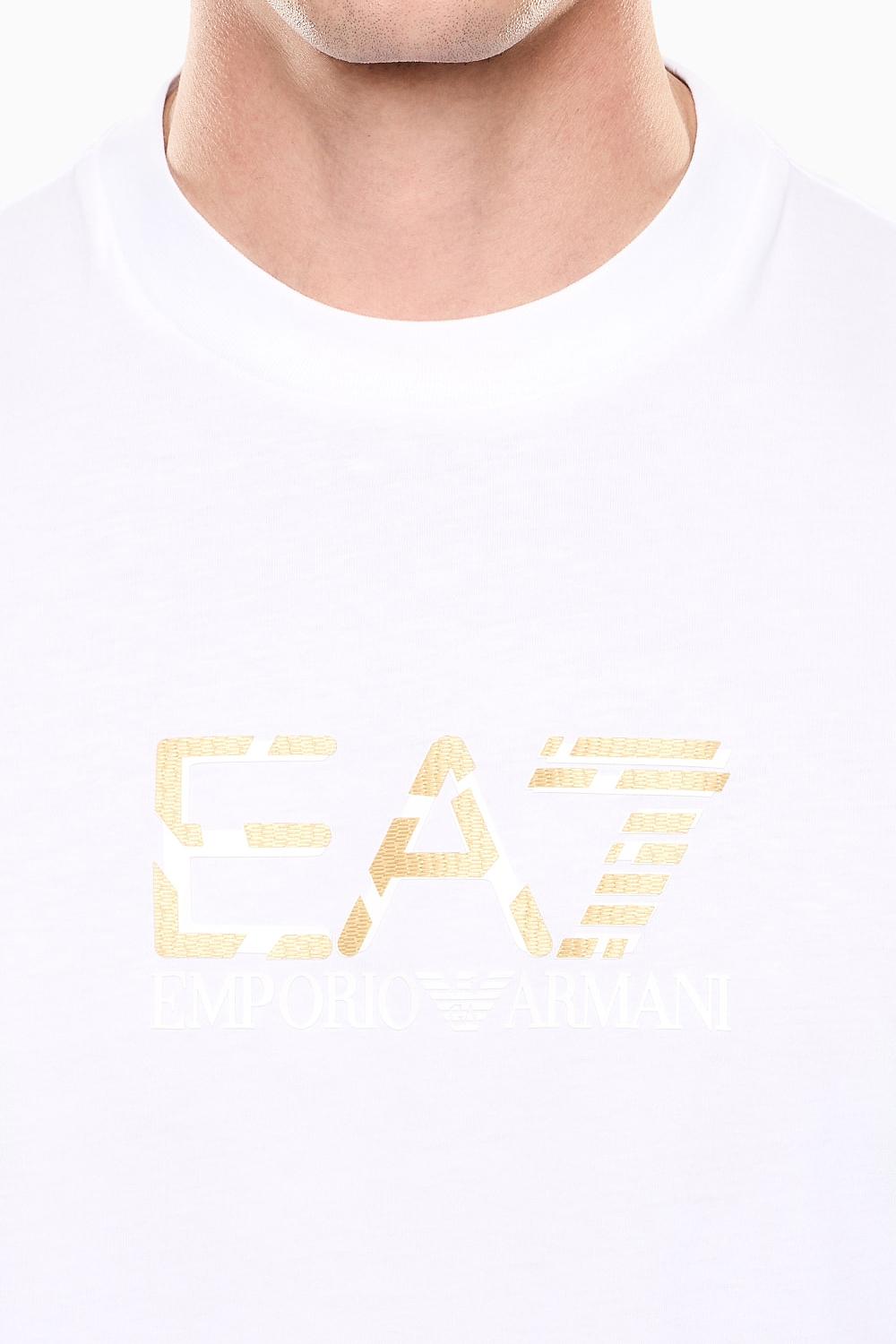 T-shirt girocollo realizzata in jersey di cotone 7M001562 AF17789U0002 EA7 Emporio Armani