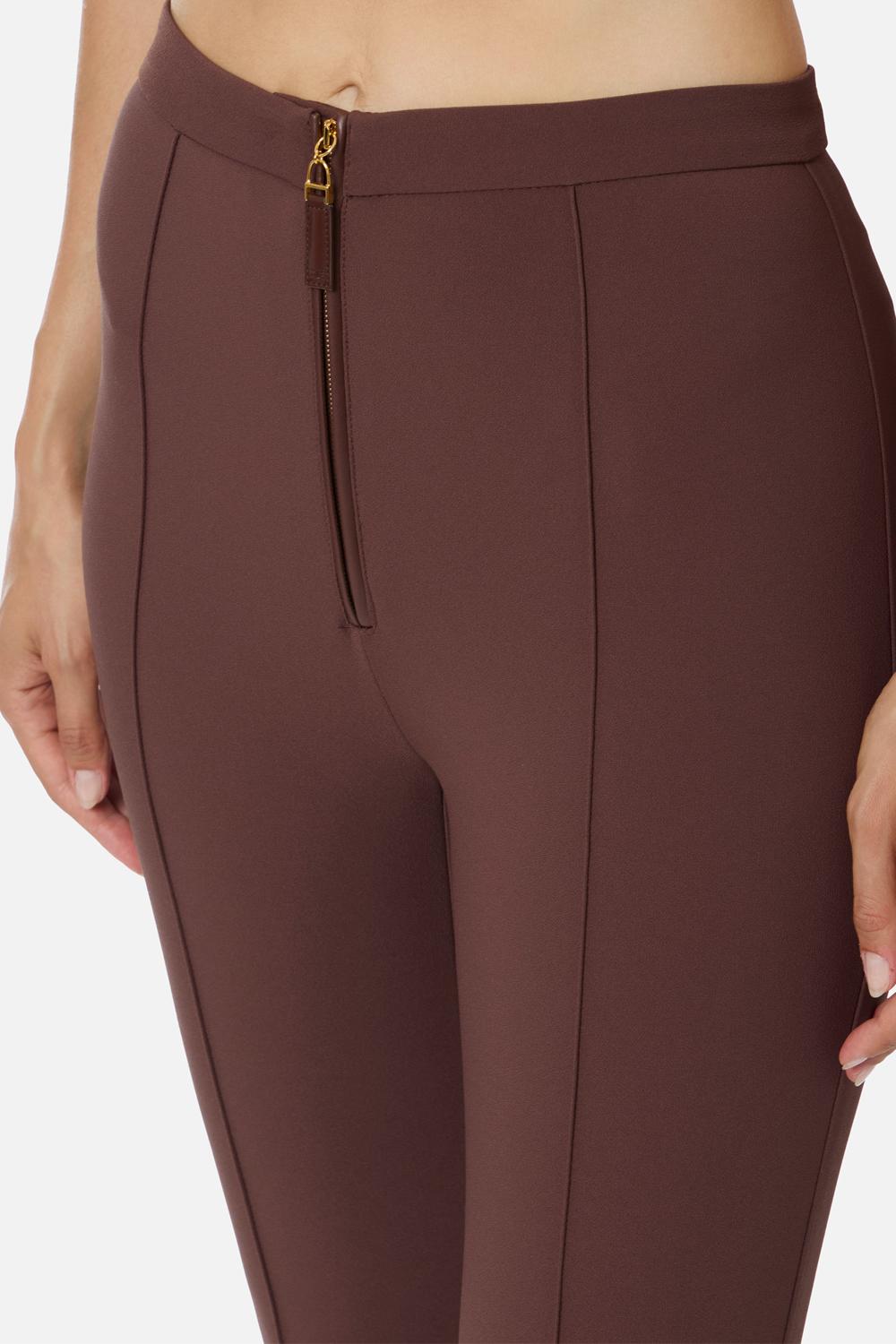 Pantaloni in doppio crêpe<BR/> PA122 56E2EA3 Elisabetta Franchi
