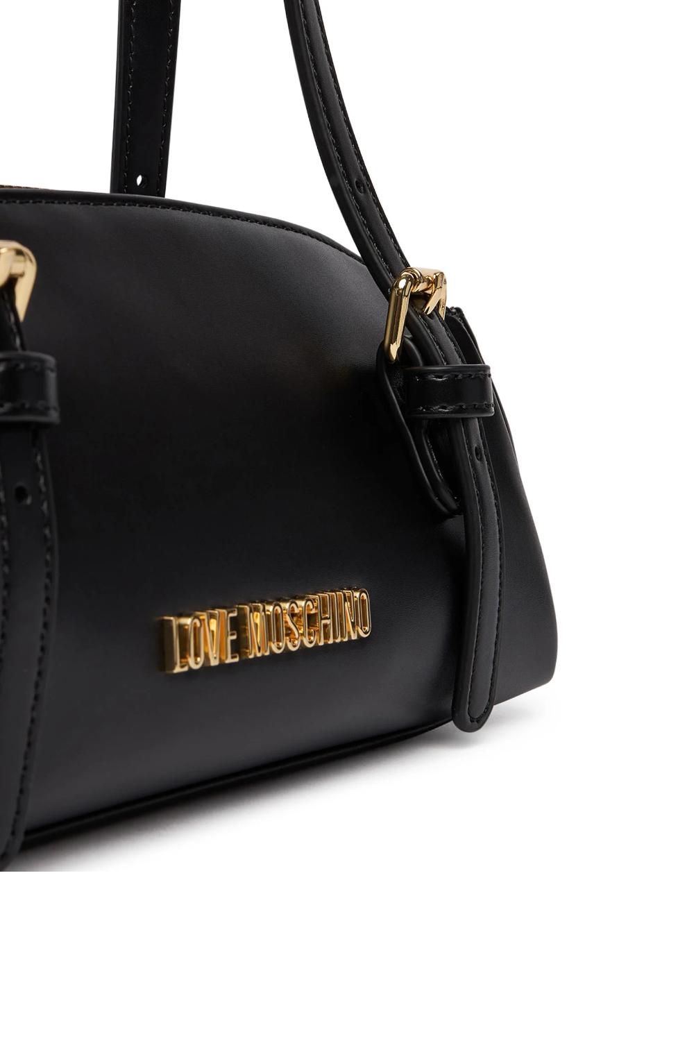 Piccola borsa a spalla Love Moschino in pelle sintetica con zip JC4101PP1O LY0000 Love Moschino