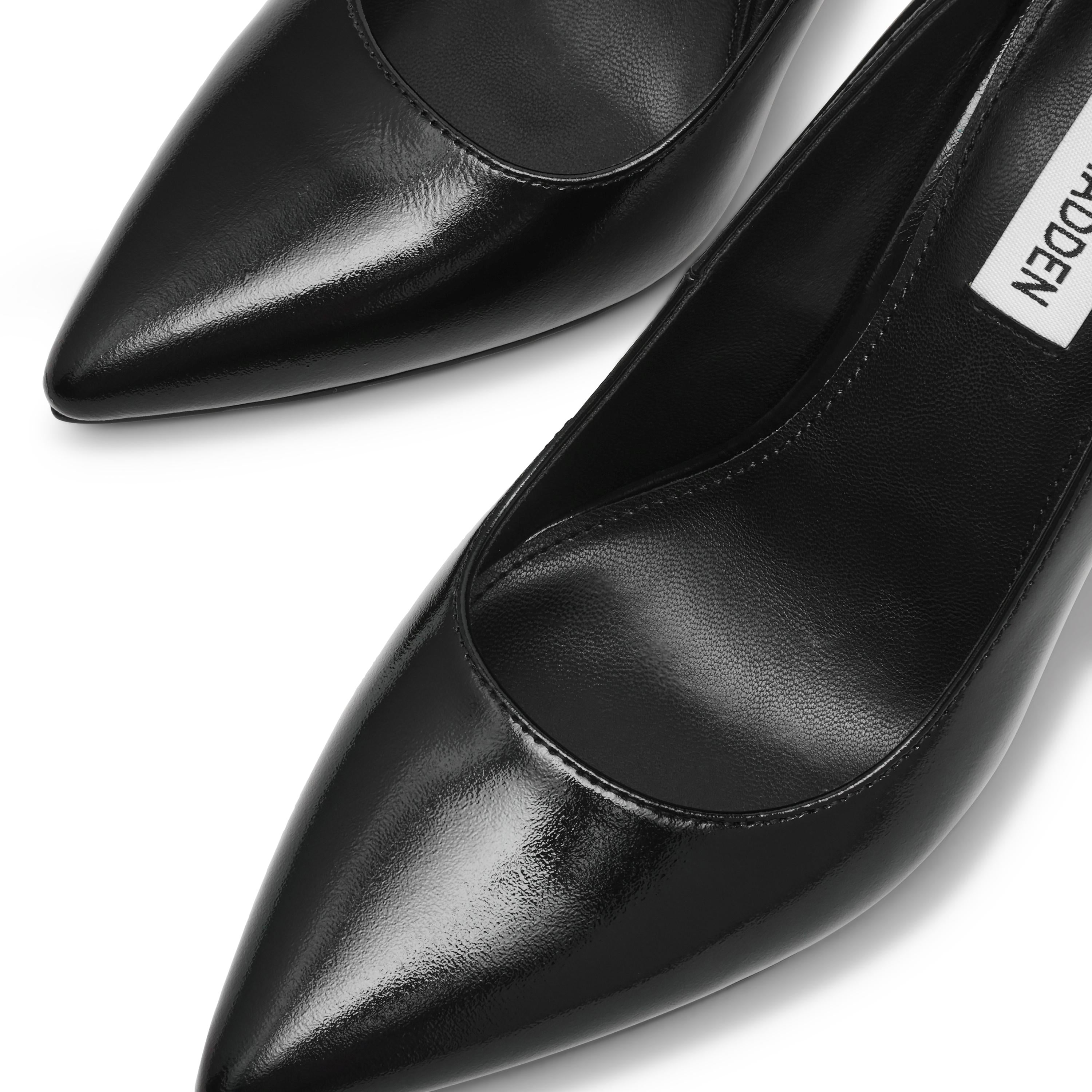 STEVE MADDEN Décolleté Secured in Pelle<BR/> SECURED /BLACK Steve Madden