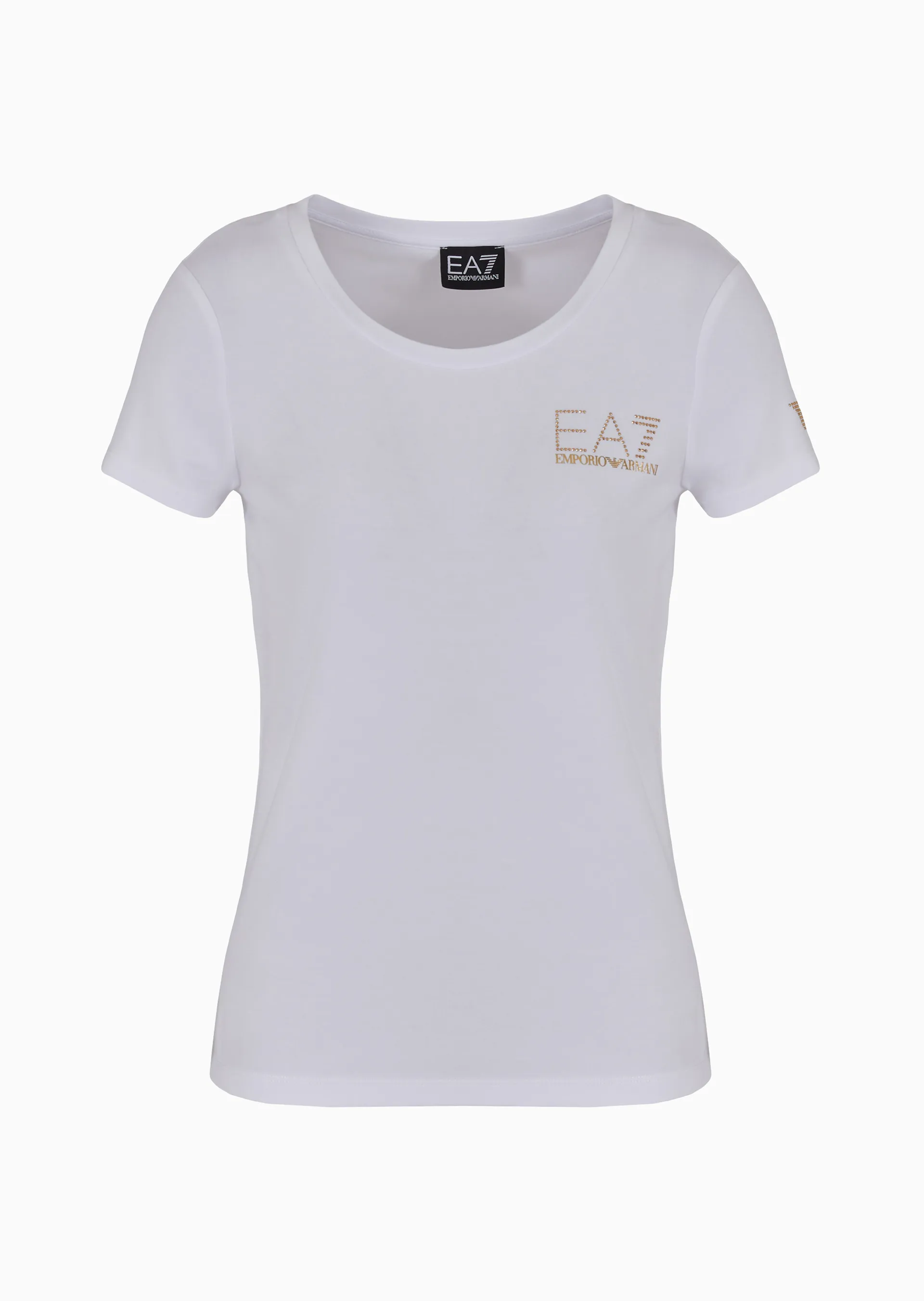 T-shirt Evolution EA7 in jersey di misto cotone<BR/> 8NTT65 TJDQZ1100 EA7 Emporio Armani