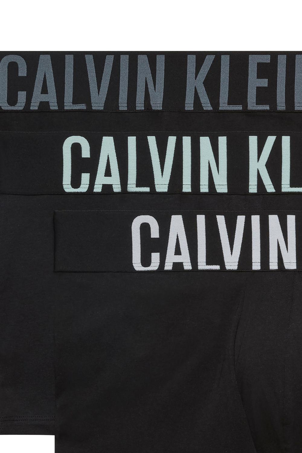 Boxer a vita bassa in confezione da 3 - Icon Cotton Stretch 000NB3608A ZDO Calvin Klein