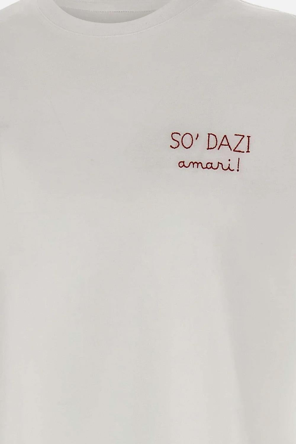 T-Shirt Portofino MC2 Saint Barth con Ricamo POT0001 -00163L Mc2 Saint Barth
