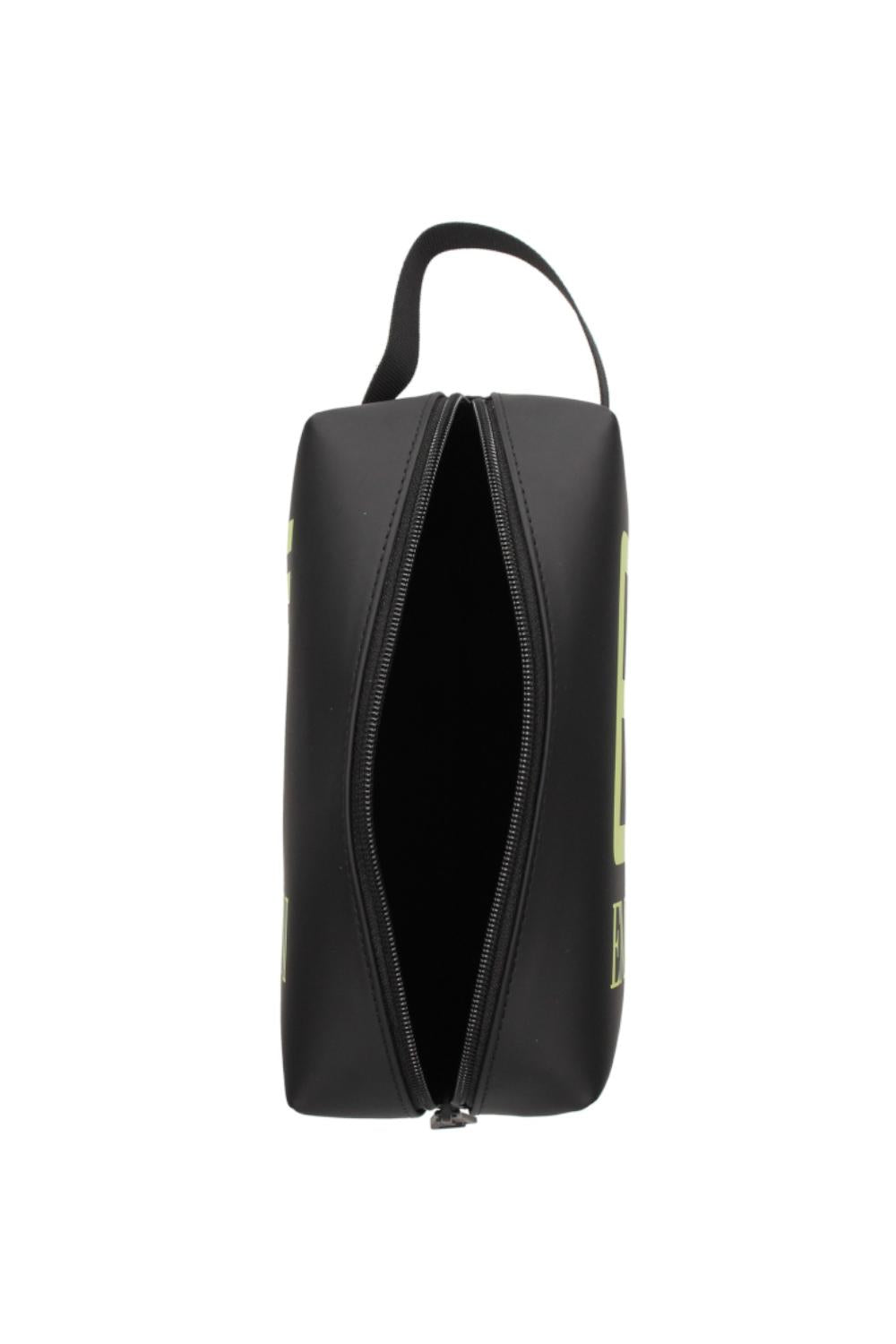Beauty case uomo nero con logo 245076 3R910MC426 EA7 Emporio Armani