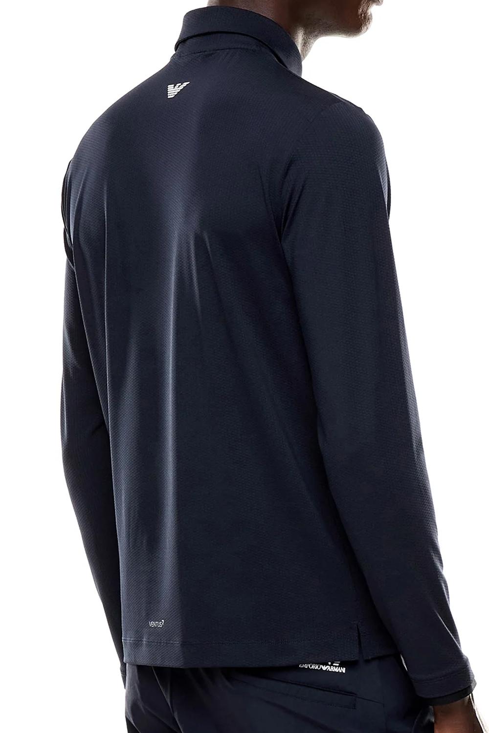 Polo a maniche lunghe Golf Pro in tessuto tecnico VENTUS7 7M000867 AF13755UB102 EA7 Emporio Armani