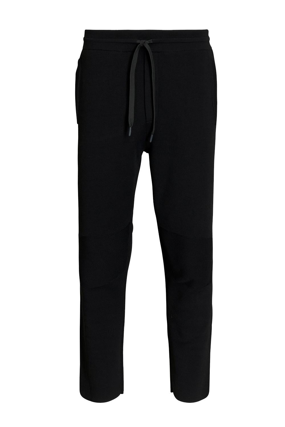 Pantalone Tuta 3D Knit Tessuta Senza Cuciture con Elastico in Vita ATA21568 BLACK Alpha Tauri