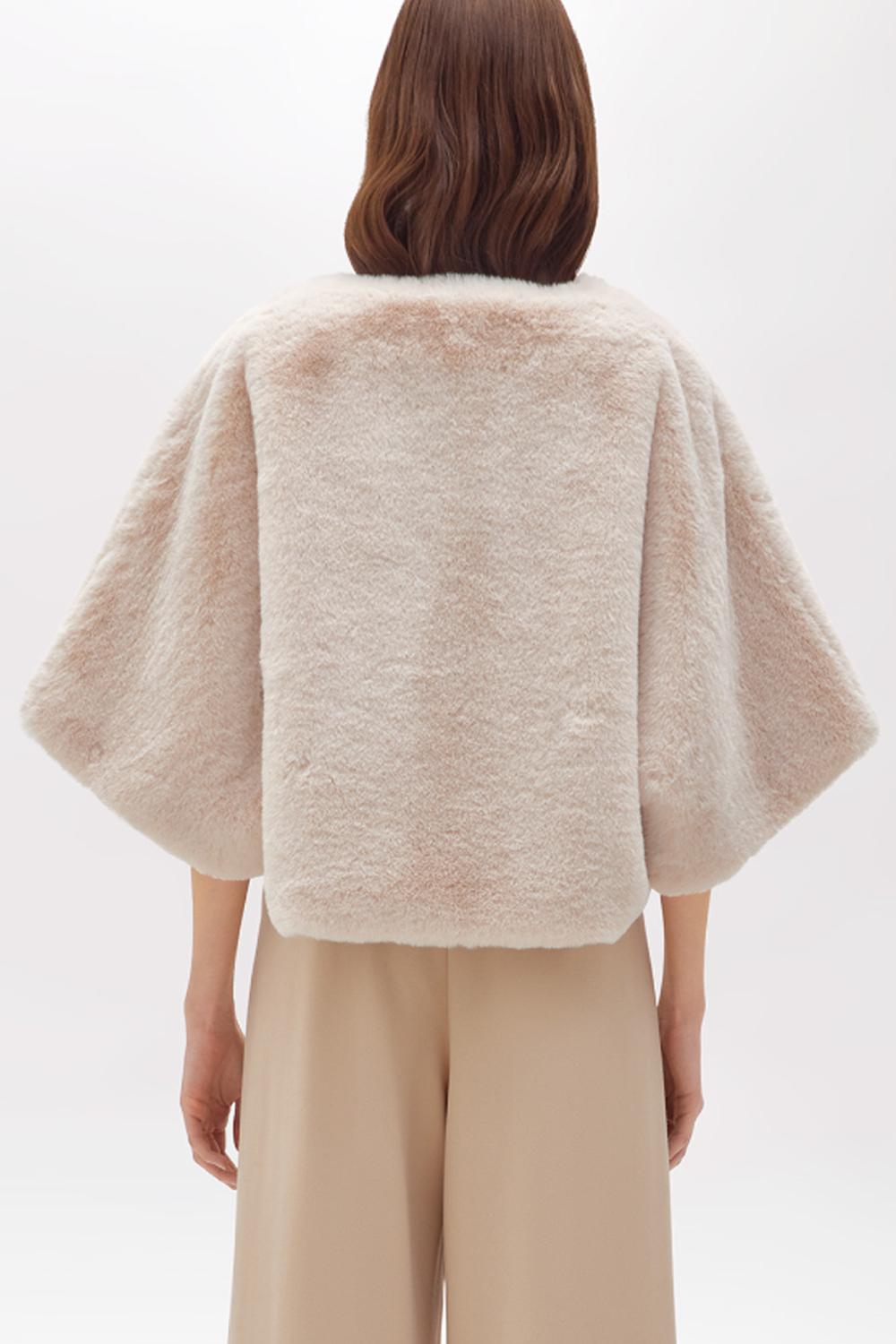 CAPPA IN FAUX FUR<BR/> PF5006 T030014300 Blugirl
