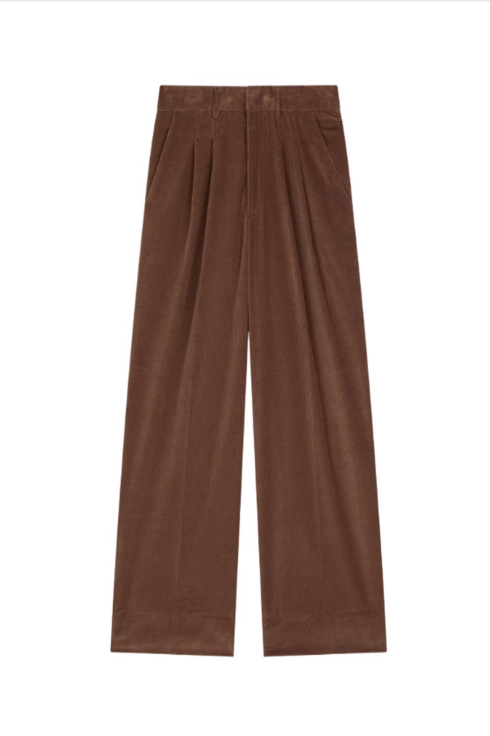 PantalonI Eloise wide leg in corduroy DP843 VS0916D-XXX532 Dondup
