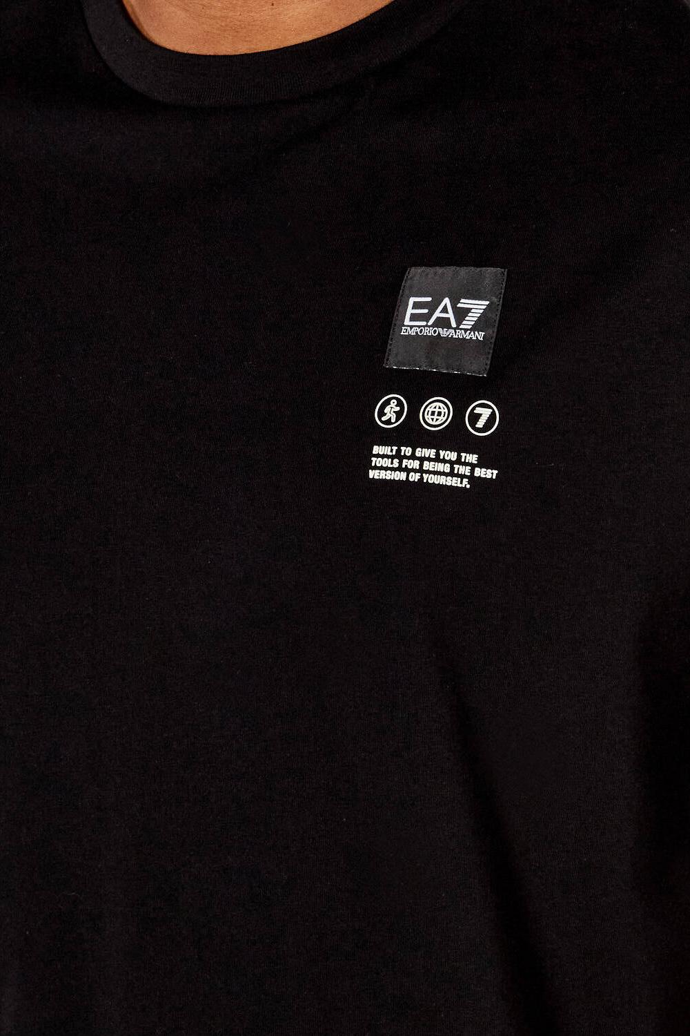 T-shirt Logo Series in jersey di cotone con stampa 7M000976 AF17789UC001 EA7 Emporio Armani