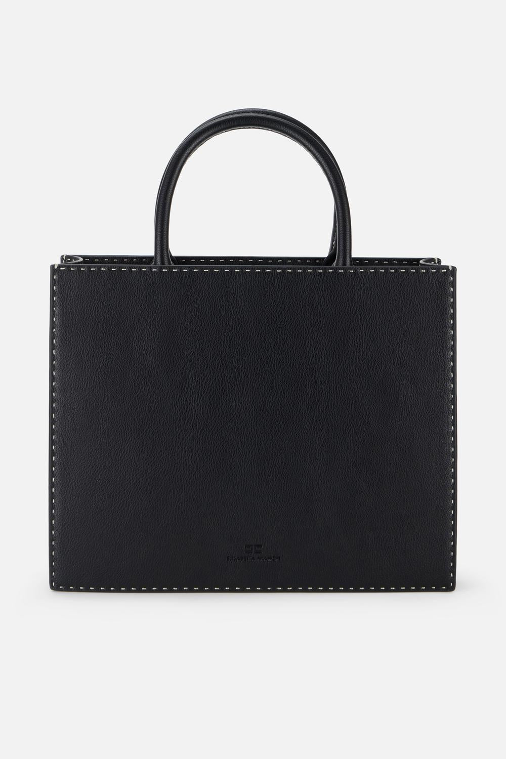 Tote media con impunture a contrasto<BR/> BS09A 51E2110 Elisabetta Franchi