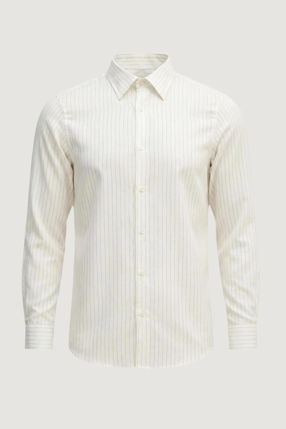 Camicia a vestibilità regolare in twill di viscosa XM001817 AF13235F0148 Armani Exchange